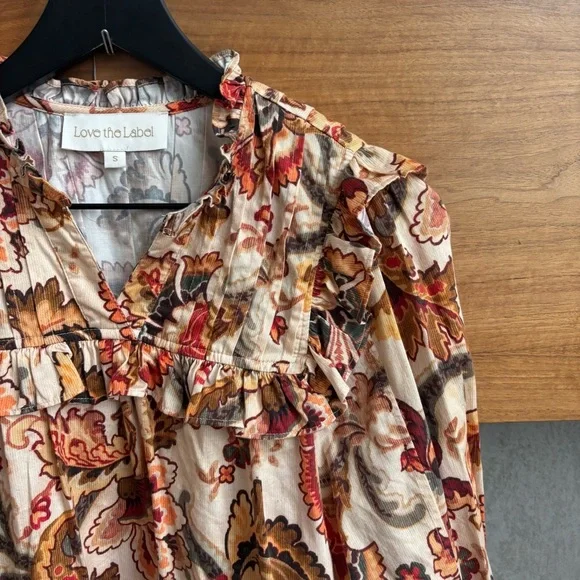 Love The Label Tallulah Blouse, Size S - Picture 11 of 16